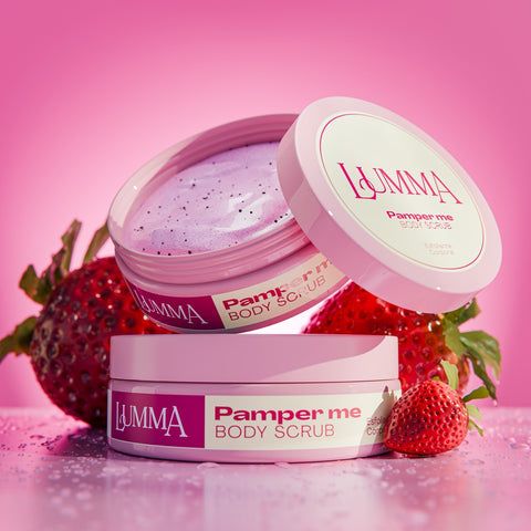 Esfoliante corporal modelo Pamper Me da Lumma