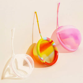 Trio de cores de discos menstruais Lumma