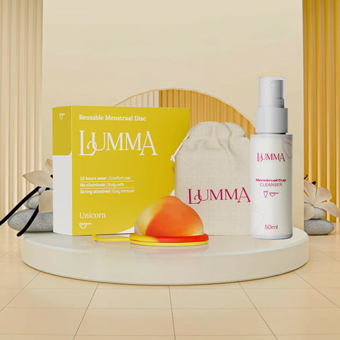 Oferta Kit com Disco Menstrual + Higienizador