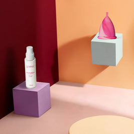 Oferta Kit com Copo Menstrual + Higienizador